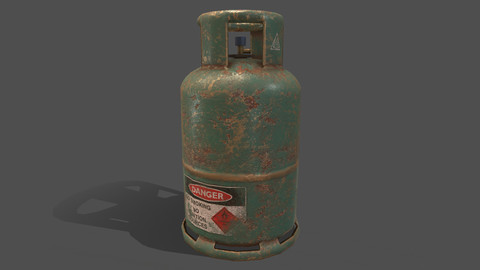 PBR Cooking Gas Cylinder - Green