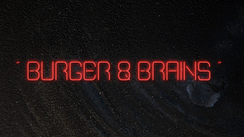 Burger and Brains font