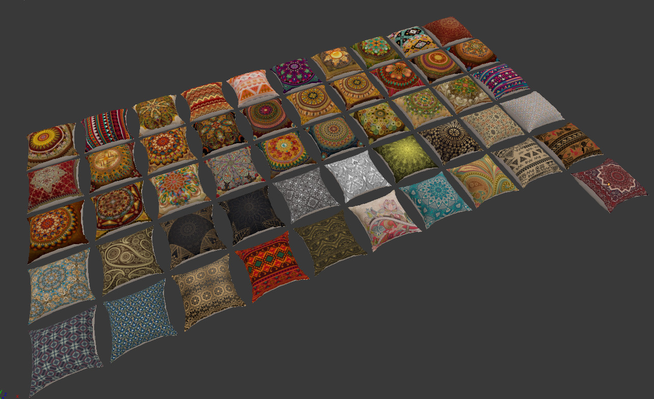 ArtStation Pillow Game Assets
