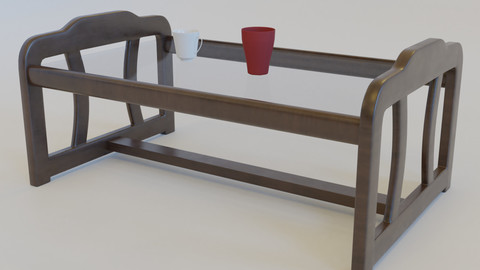 Living Room Glass Table