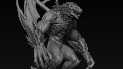 Asura Demon Sculpt