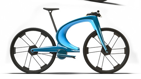 Scifi Bicycle + Pbr Textur+Vray Matrrial