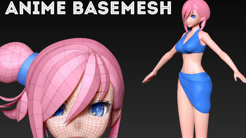 Anime Basemesh