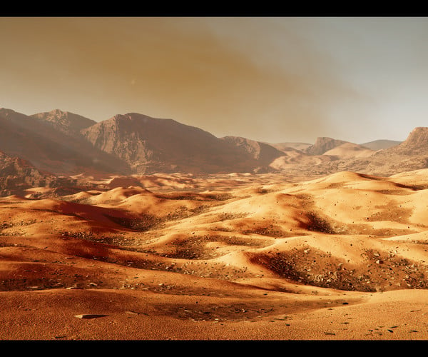 ArtStation - [Unity Project 2017+] Mars Planet Environment | Game Assets