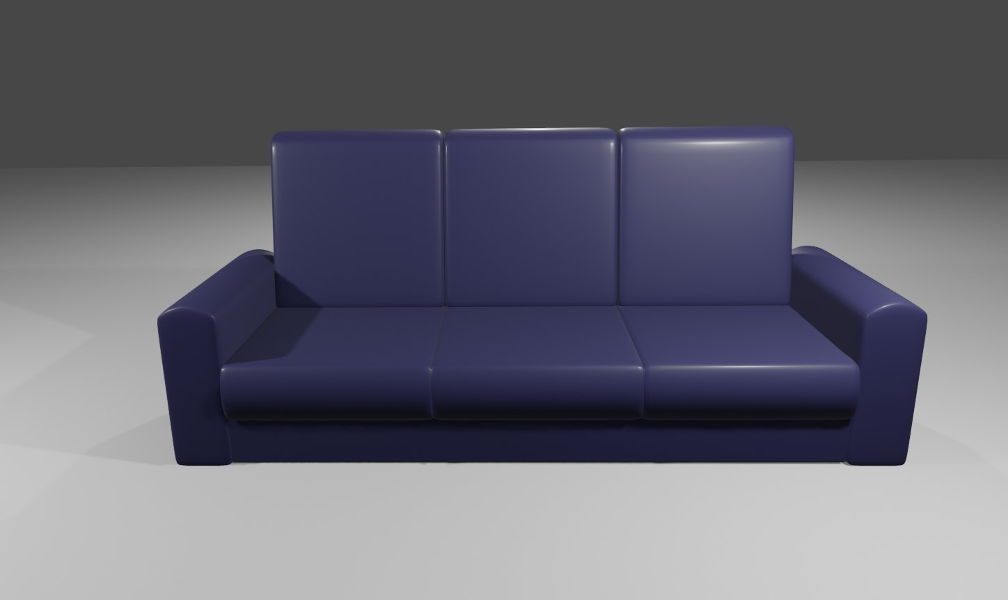 ArtStation - Couch 3 Seater - Settee - Sofa 3D model | Game Assets