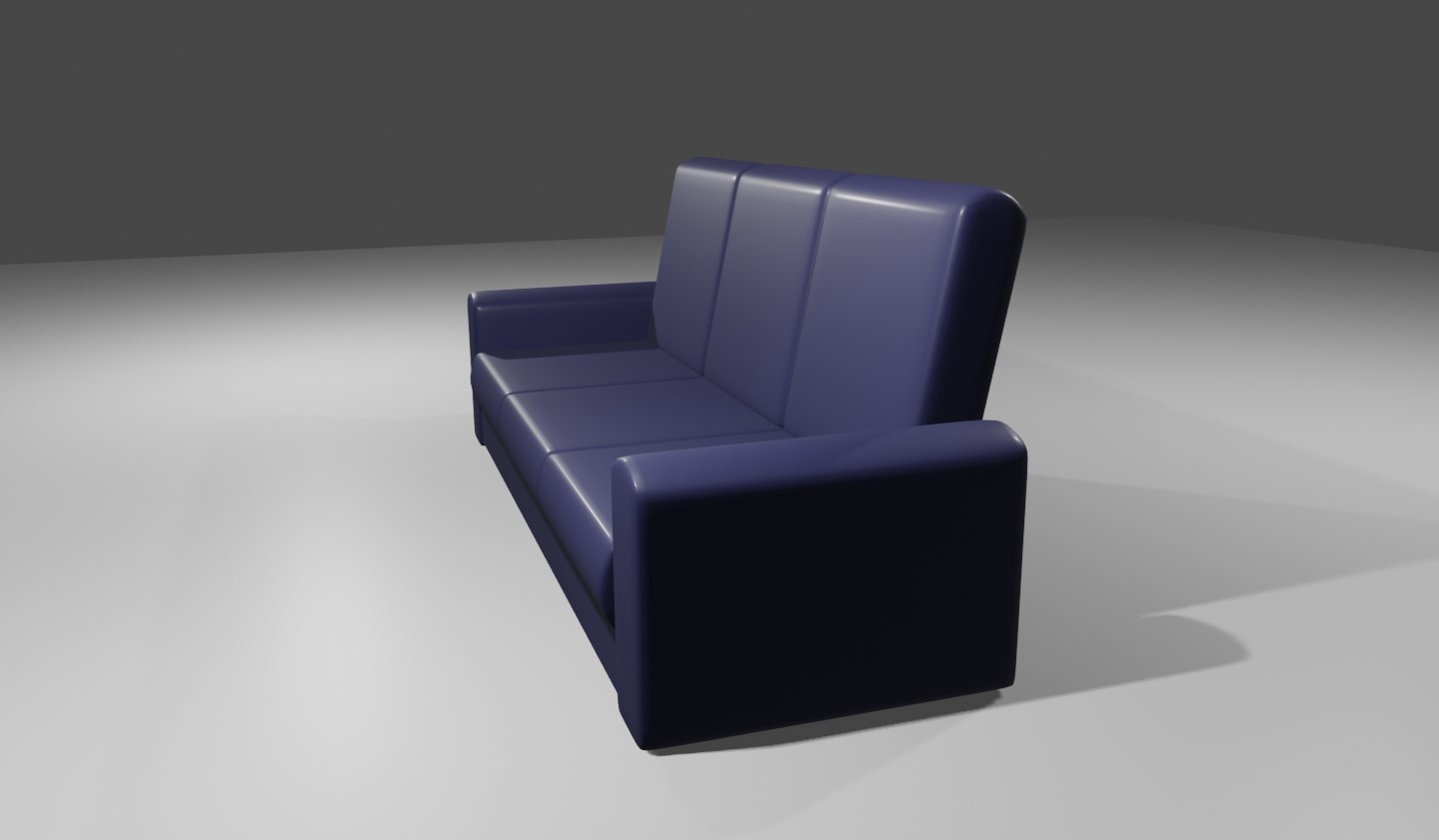 ArtStation - Couch 3 Seater - Settee - Sofa 3D model | Game Assets