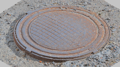 "Kanlyuk B" [manhole] 3D Scan