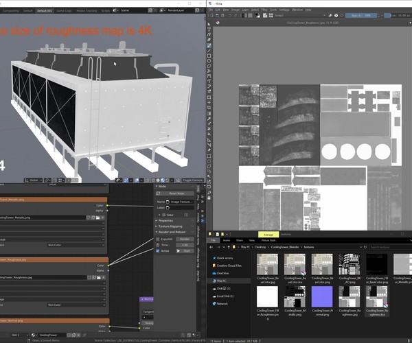 ArtStation Auto Krita To Blender Resources