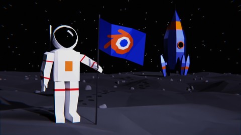 Low Poly Astronaut Animation (Blender Tutorial Series)
