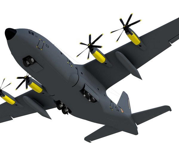 ArtStation - Lockheed C-130 hercules 3D Model | Resources