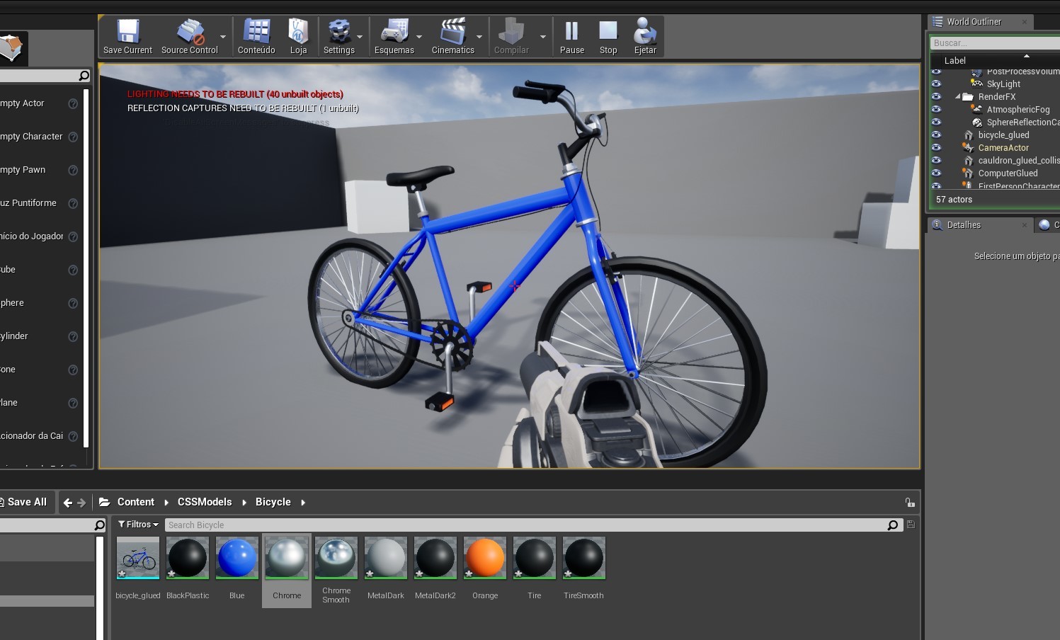 ArtStation - Bicycle - Mountain Bike - Bicicleta 3D model | Game Assets