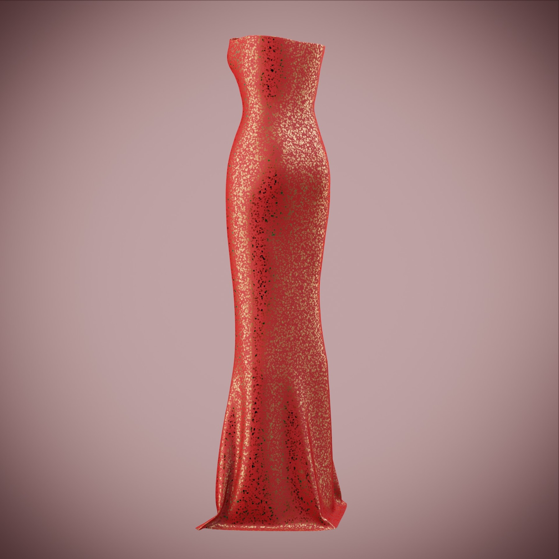 Artstation Elegant Sequin Silk Dress 3d Model Resources