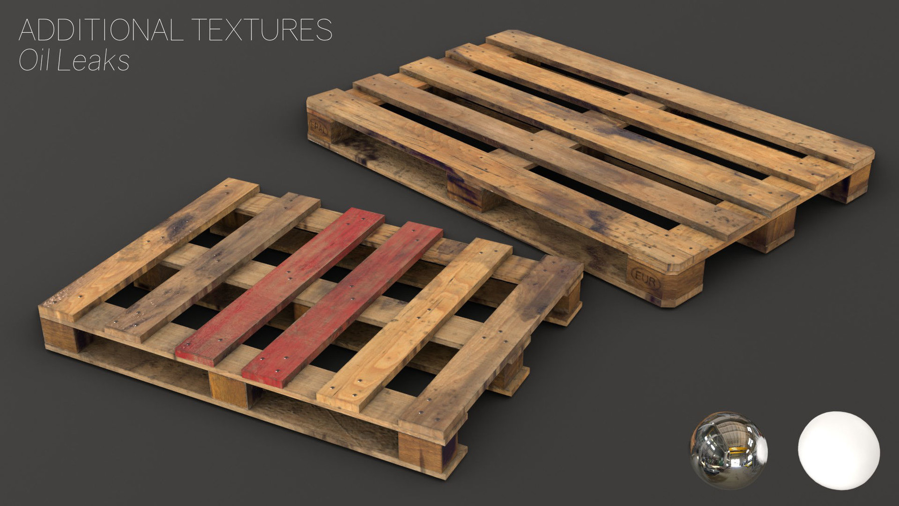ArtStation Wood Euro Pallets Collection Game Assets