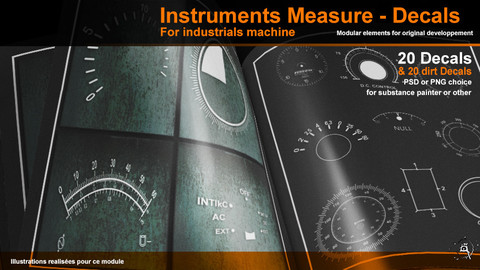 Instruments Measure Industrial Machine
