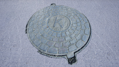 Soviet Russian Sewerage Hatches PBR Decals