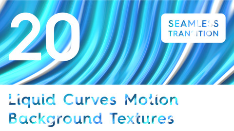 20 Liquid Curves Motion Backgrounds