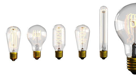 5 Edison bulb lamp