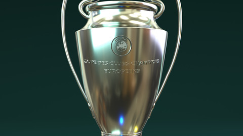 Champions League 3D Model