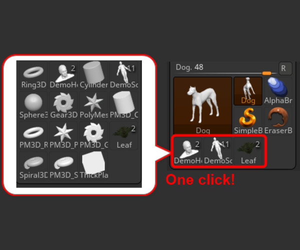 ArtStation Zbrush Tool Cleaner (Clean up Zbrush tools that tend to be