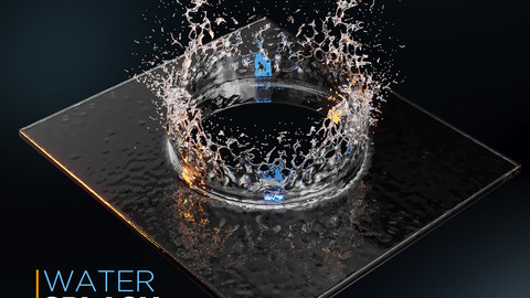 Water Splash 3D model