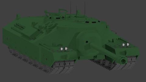 T28 Superheavy Tank 3D Model