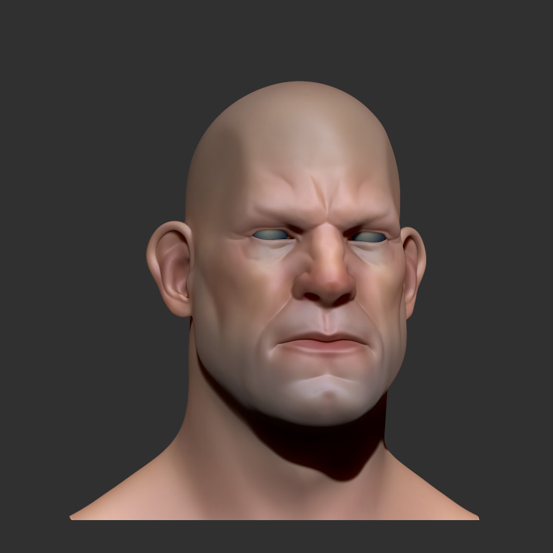 ArtStation - Stylized Head + Polypaint | Resources