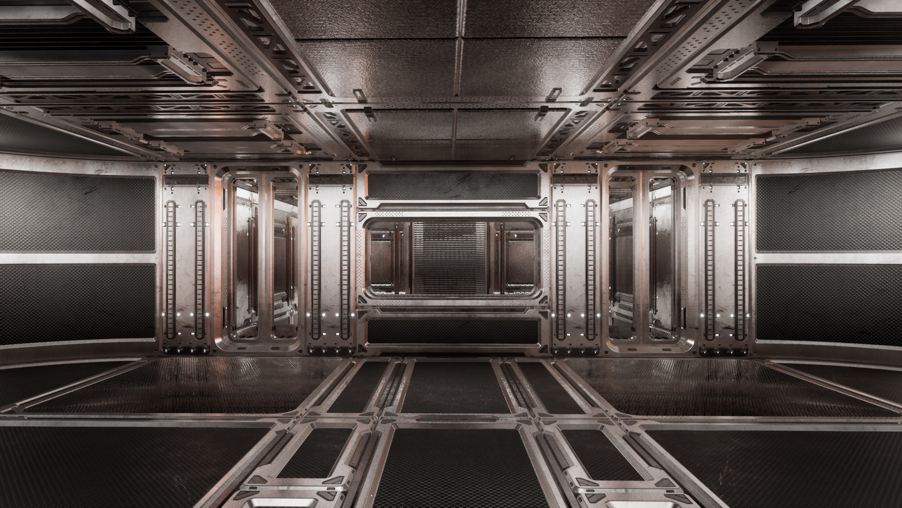 ArtStation   Modular Sci Fi Environment: Advanced Hallways Part 1