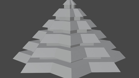 Pyramidal Structure 8 Corners