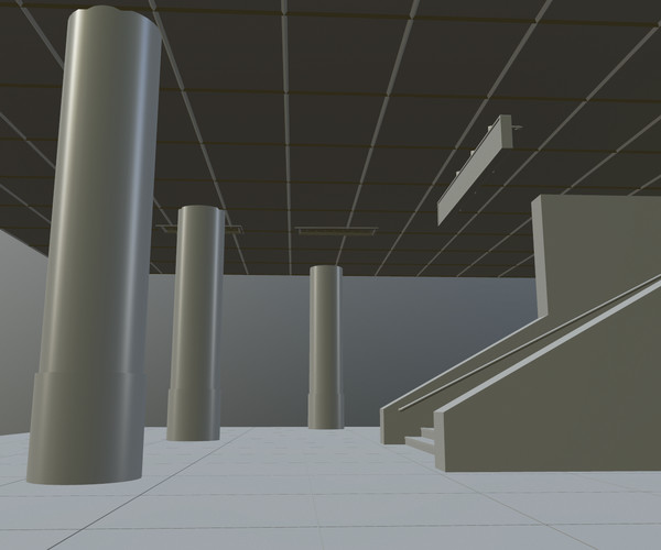 ArtStation - Subway 3D model | Game Assets