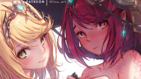 Pyra X Mythra | Xenoblade 2 NSFW Full Pack