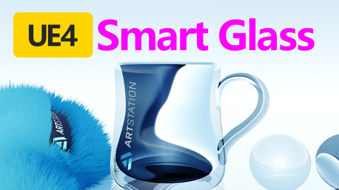 UE4 Smart Glass Material