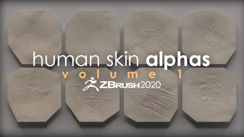 Human Skin Alphas vol. 1 + Render Scene