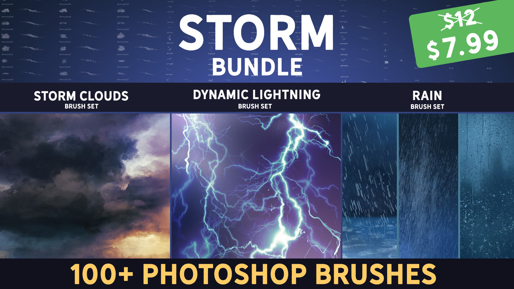 Download ArtStation - Storm bundle | Brushes