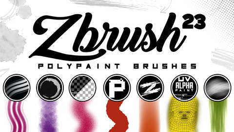 ZBrush Polypaint Brushes II