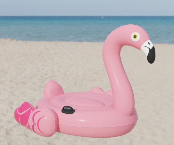 flamingo water toy