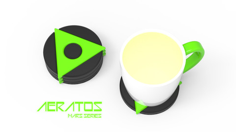 AERATOS - 3D PRINTABLE COASTER