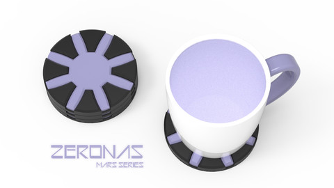 ZERONAS - 3D PRINTABLE COASTER