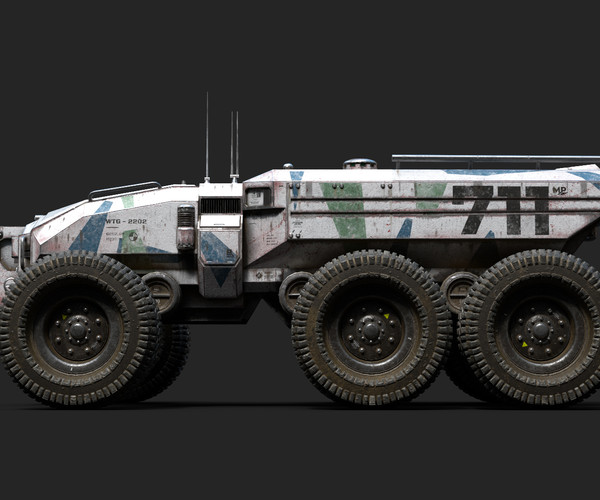 ArtStation - Vehicle Transporter | Game Assets