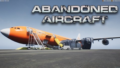 Abandoned Passenger Aircraft - Unreal Engine 4