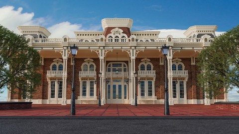 Disney's Magic Kingdom "Town Square Theater" @Morning in 4K