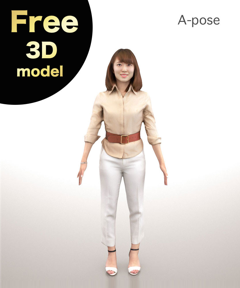Shooting Pose 3 - 3D Model by ShehataDesigns