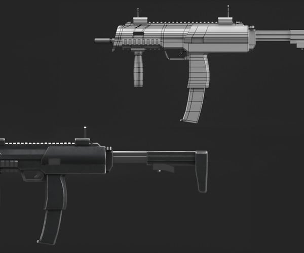 ArtStation - MP7 Gun | Resources