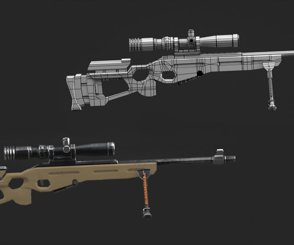 ArtStation - SV-98 Gun | Resources