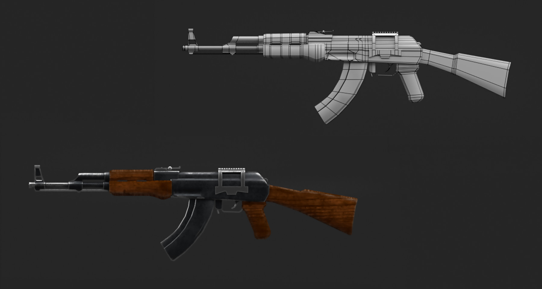 ArtStation - AK-47 Gun | Resources