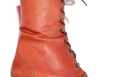 Vintage Boot Leather Laces