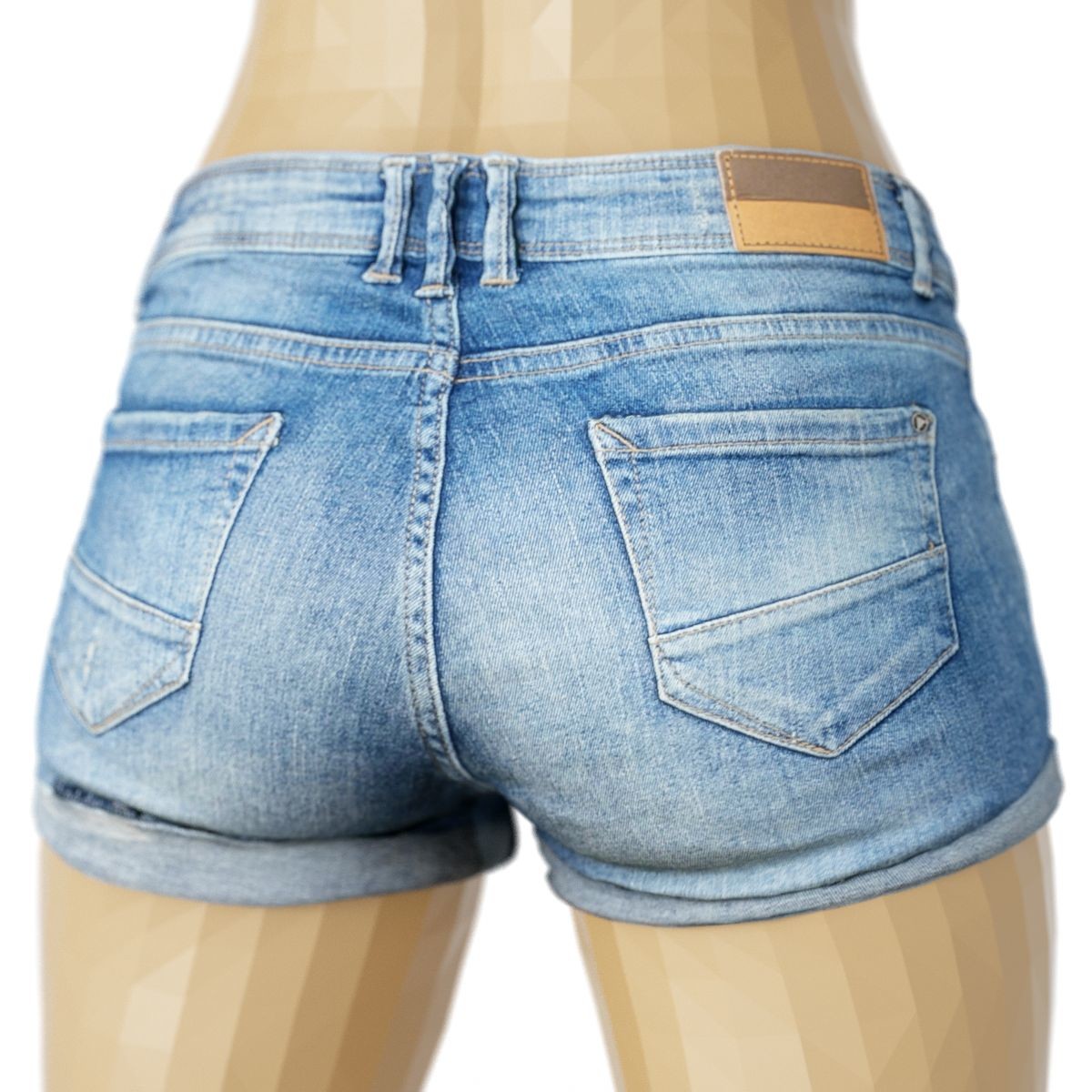 ArtStation - Vintage Shorts Jeans Ripped | Resources