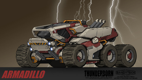 THUNDERBORN SERIES - ARMADILLO