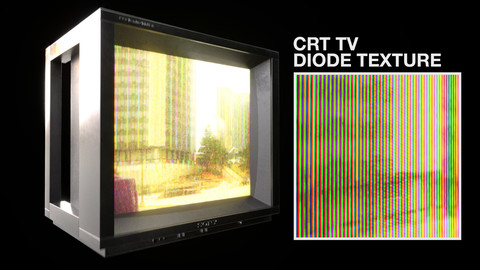 CRT TV Diode Texture