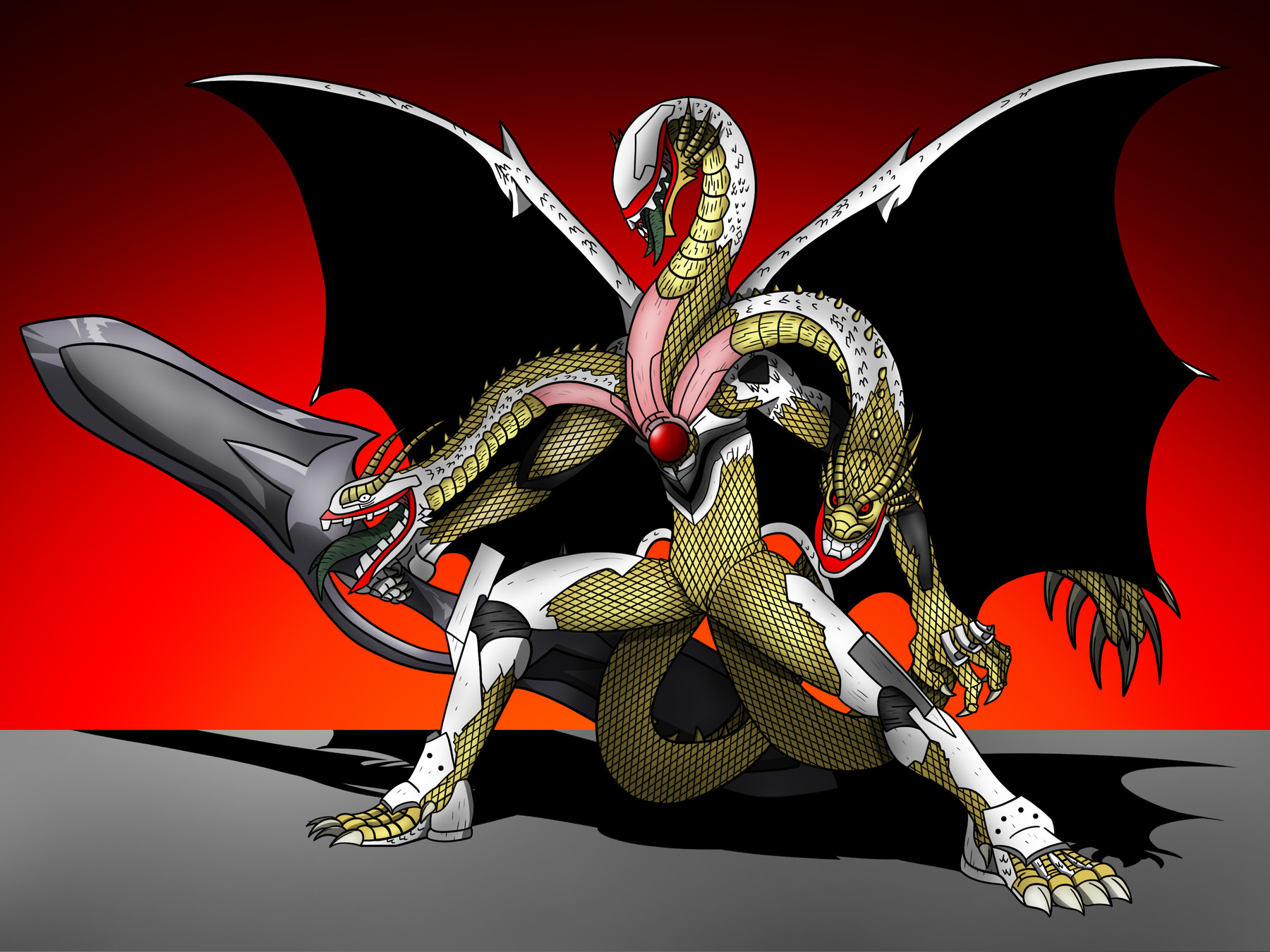 The EVA Series Ghidorah Cells