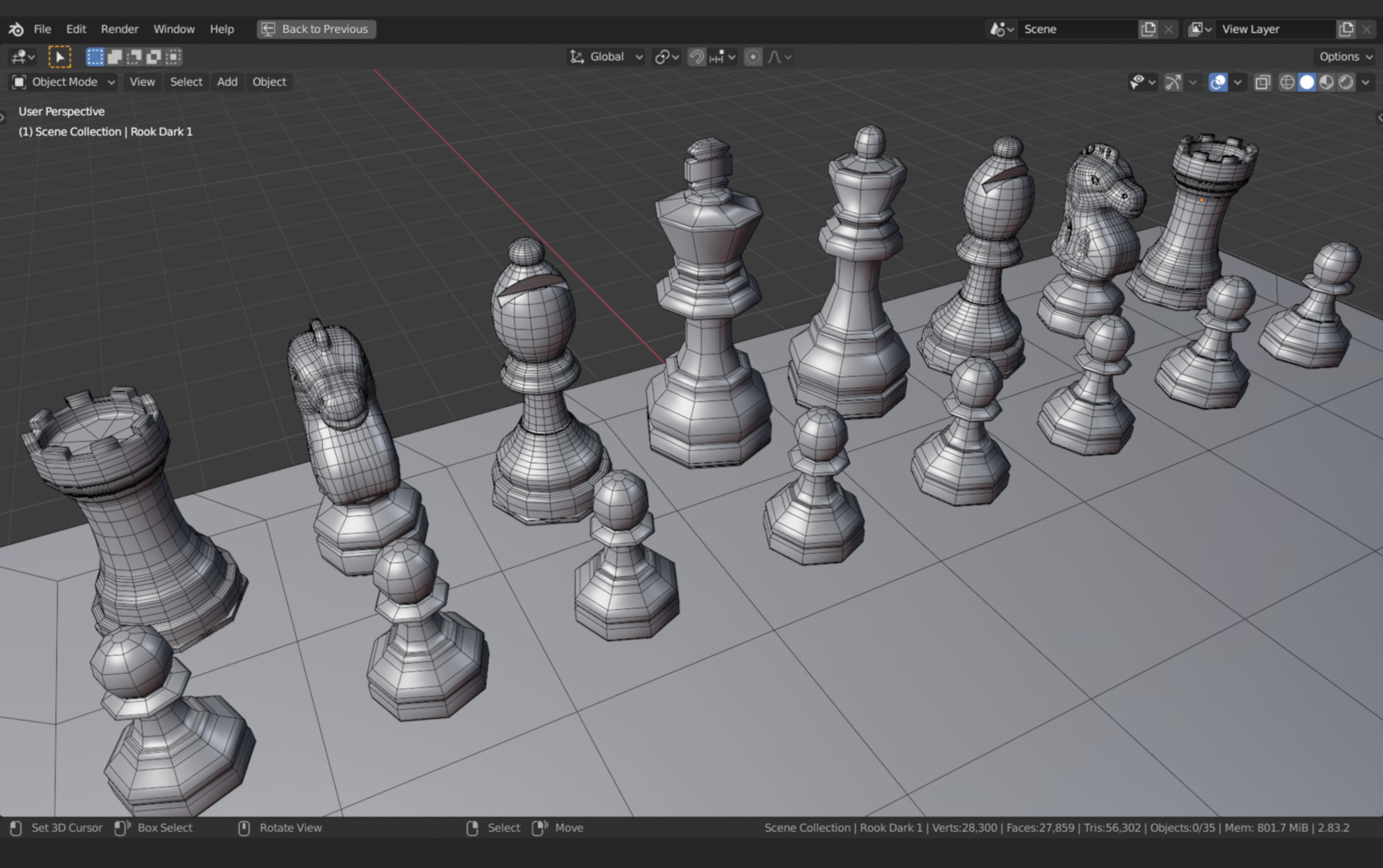 3D Sculptor xShape Chess Set - SOLIDWORKS Tutorial
